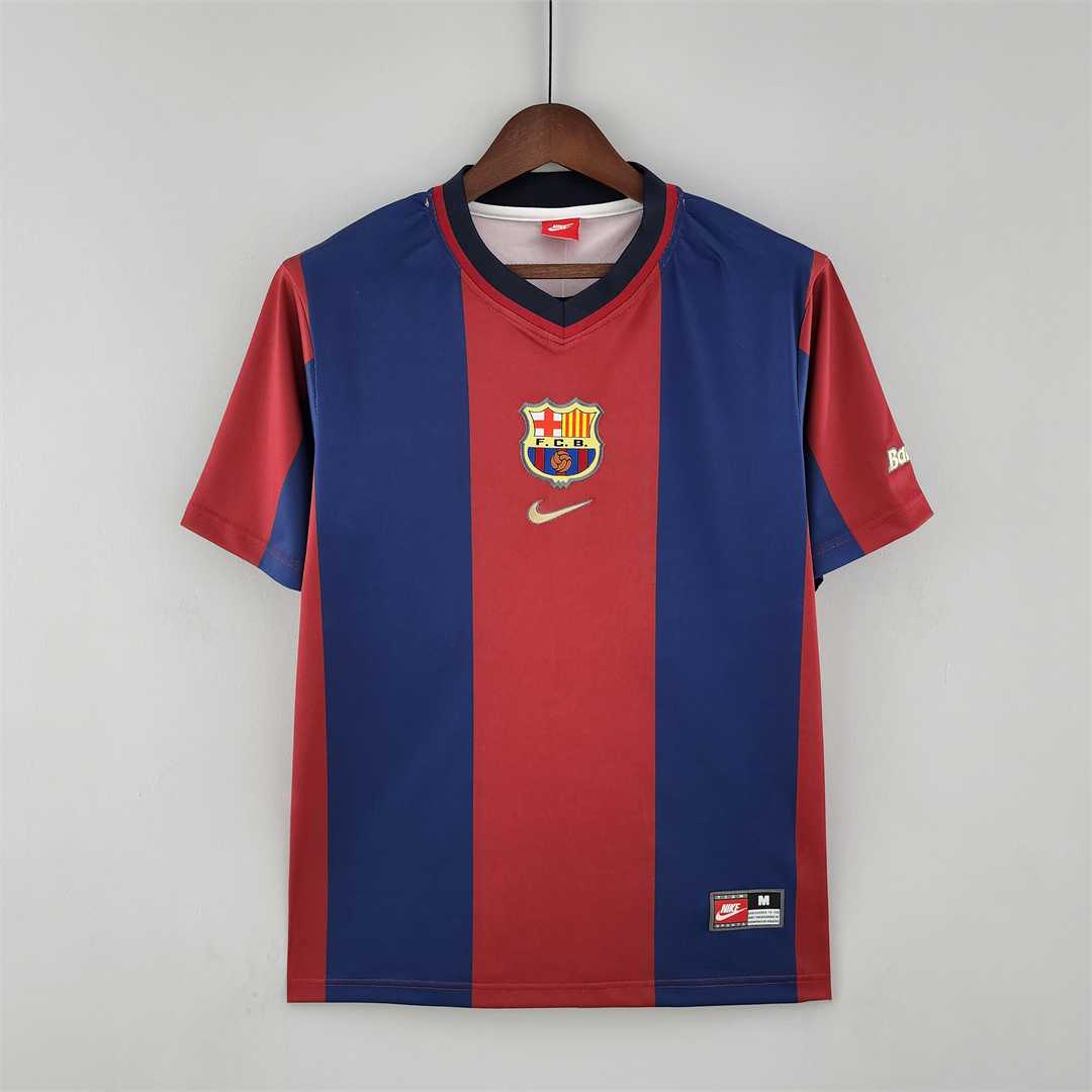AAA Quality Barcelona 98/99 Home Soccer Jersey